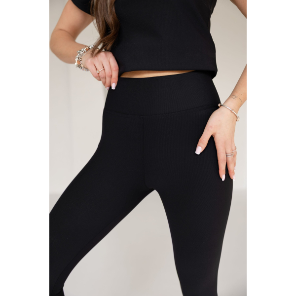 Legginsy PRĄŻEK BLACK / SOFTEX / Paulo Connerti / S - M - L - XL